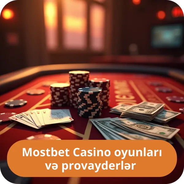Mostbet Casino oyunları və provayderlər